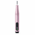 PYRYSA Cordless Nail Drill, Electric Nail File for Acrylic Gel Nails, Rechargeable Portable Manicure Pedicure Kit with LED Display, Low Noise, Low Vibration, Easy for Beginners, Home & Salon(Pink)